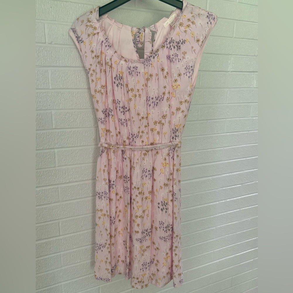 Lauren Conrad Pink Floral Dress